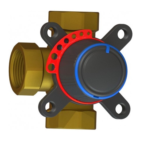 Клапан поворотный 3-ходовой RGP RMV03100-112-25 (DN40, Kvs25, PN10, ВР 1 1/2)