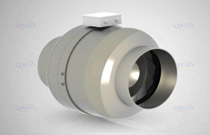 Канальный вентилятор для круглых каналов КАНАЛ-ВЕНТ-ЕС