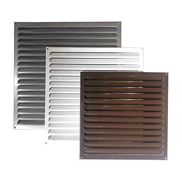 Решетка металлическая накладная РМ 200*200 окрашенная
