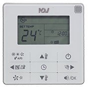 Кассетный двухтрубный фанкойл MDV MDKA-600R