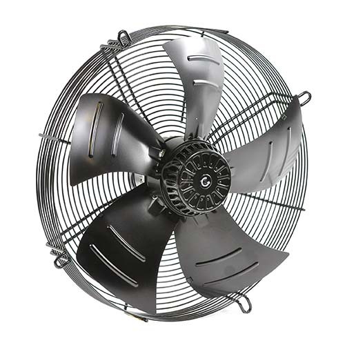 Вентилятор осевой YWF4E-400S-102/47-G вытяжной на сетке (3700 м³/ч)
