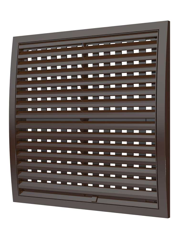 Решетка вентиляционная РРПН разъемная регулируемая 350х350 ASA Brown ERA STREETLINE