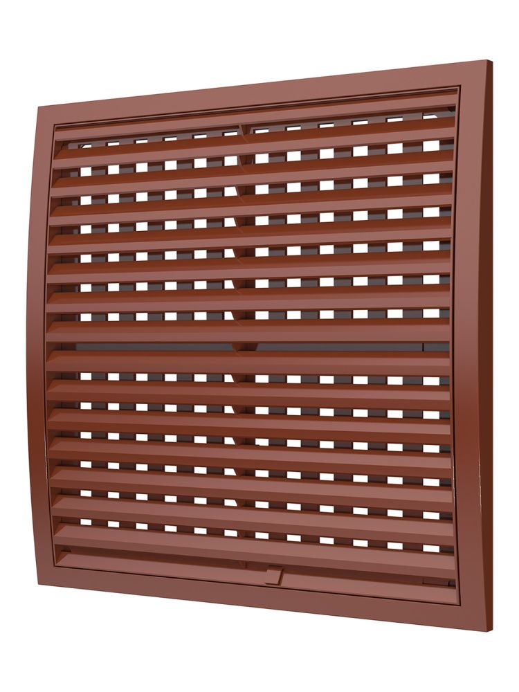 Решетка вентиляционная РРПН разъемная регулируемая 350х350 ASA Terracotta ERA STREETLINE