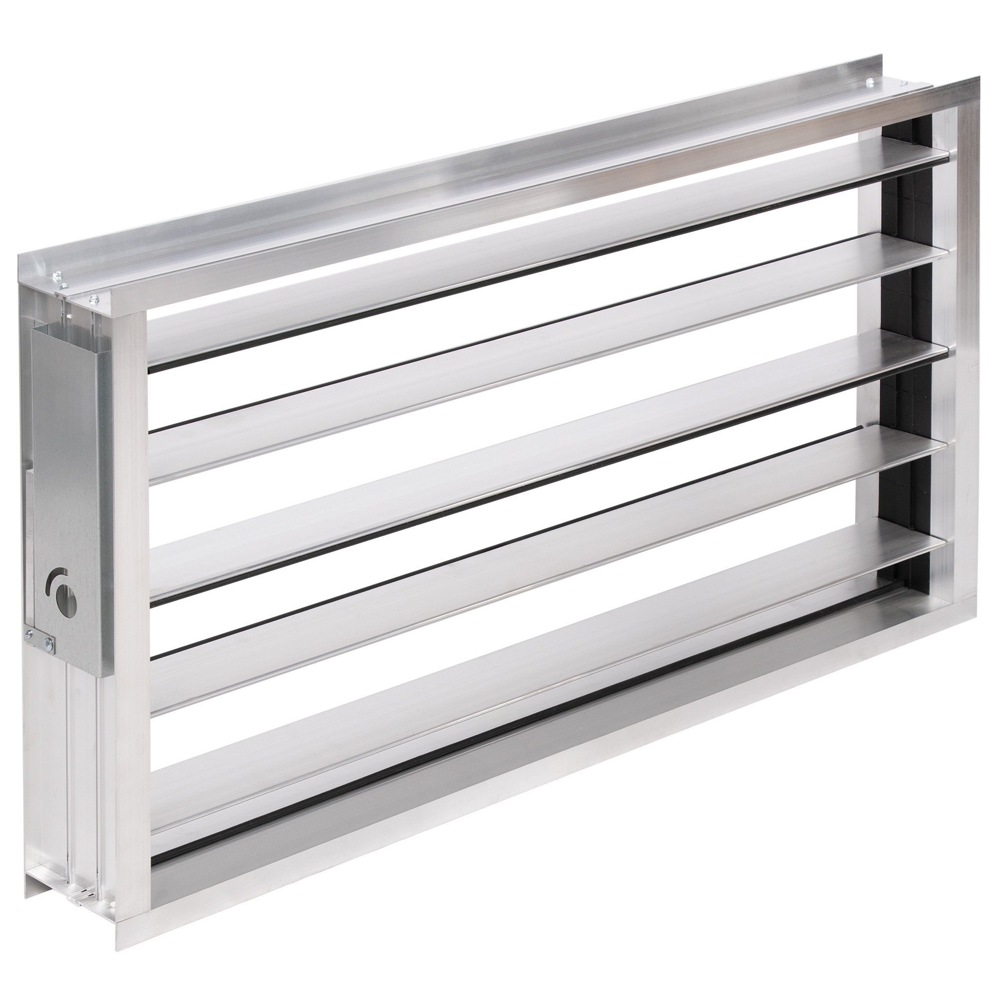 Клапан воздушный SHUFT DRr 250х250 с подставкой под электропривод