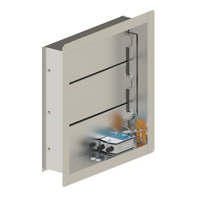 Клапан противопожарный Сигмавент-180-НЗ(СЛ)-АхВх150