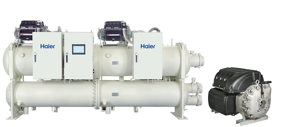 Чиллер с турбокомпрессором Haier CCWP2810MTN0605E2 с водяным охлаждением Чиллер с турбокомпрессором Haier CCWP2810MTN0605E2 с водяным охлаждением