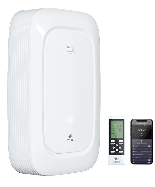 Приточно-очистительный комплекс ROYAL Clima BREZZA RCB 150 LUX