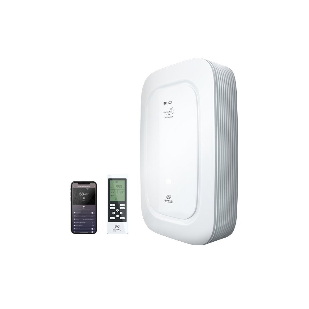 Приточно-очистительный комплекс ROYAL Clima BREZZA RCB-H 150 LUX
