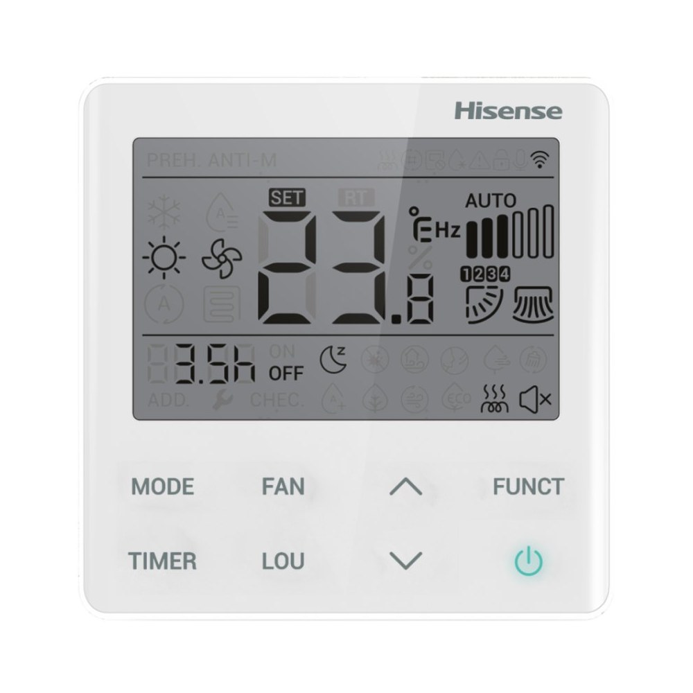 Инверторная сплит-система канального типа Hisense HEAVY EU DC Inverter R32 ADT-18UX4RCL8/AUW-18U4RS7