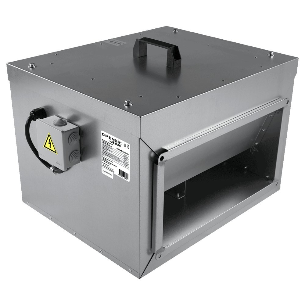 Звукоизолированный прямоугольный канальный вентилятор ZILON ZKSA 600x350-4L3