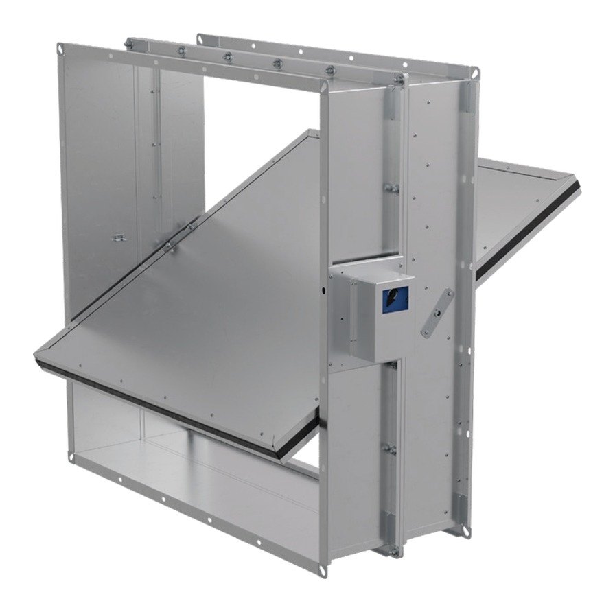 Клапан противопожарный ОЗ-90 700×200 Клапан противопожарный ОЗ-90 700×200